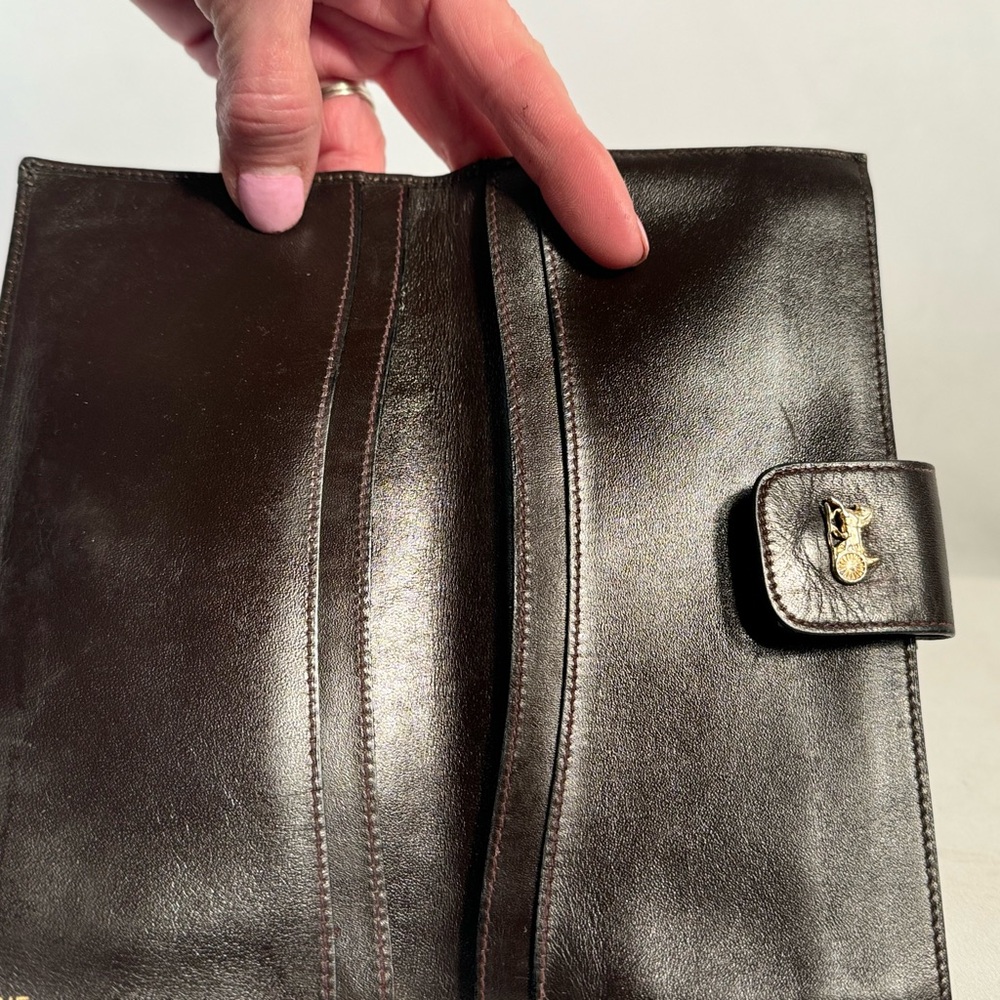 CELINE monogram kiss lock wallet EUC - Picture 10 of 16